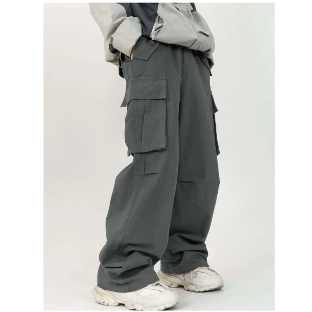 Manfinity Hypemode Men Flap Pocket Side Cargo Pants